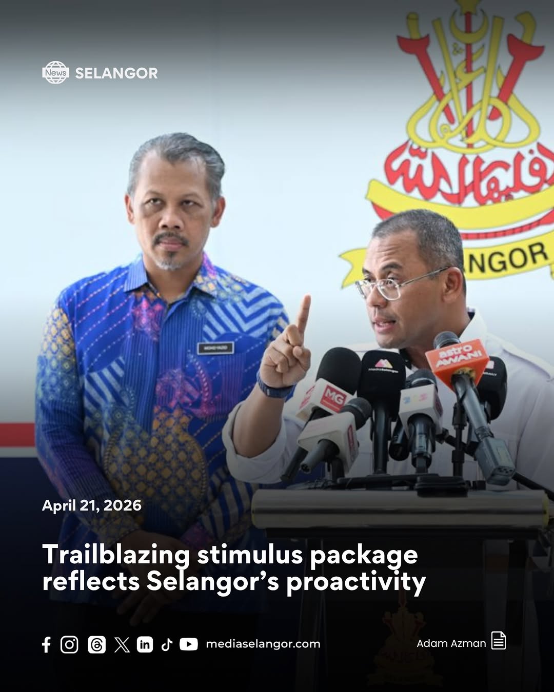 Trailblazing stimulus package reflects Selangor’s proactivity