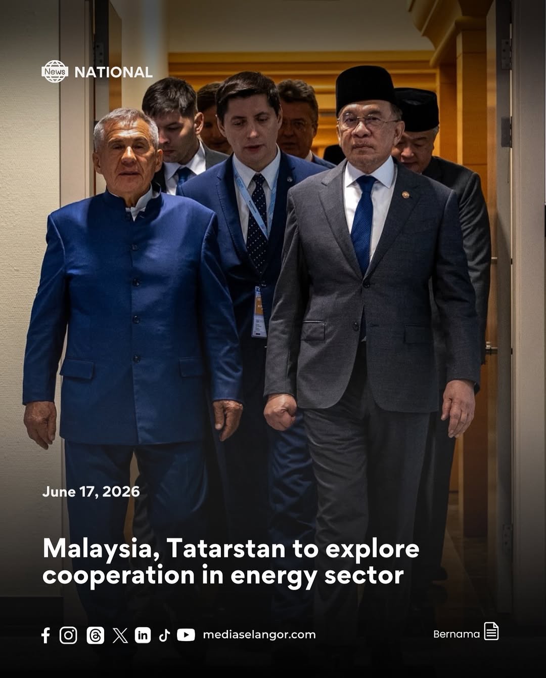 Malaysia, Tatarstan to explore cooperation in energy sector