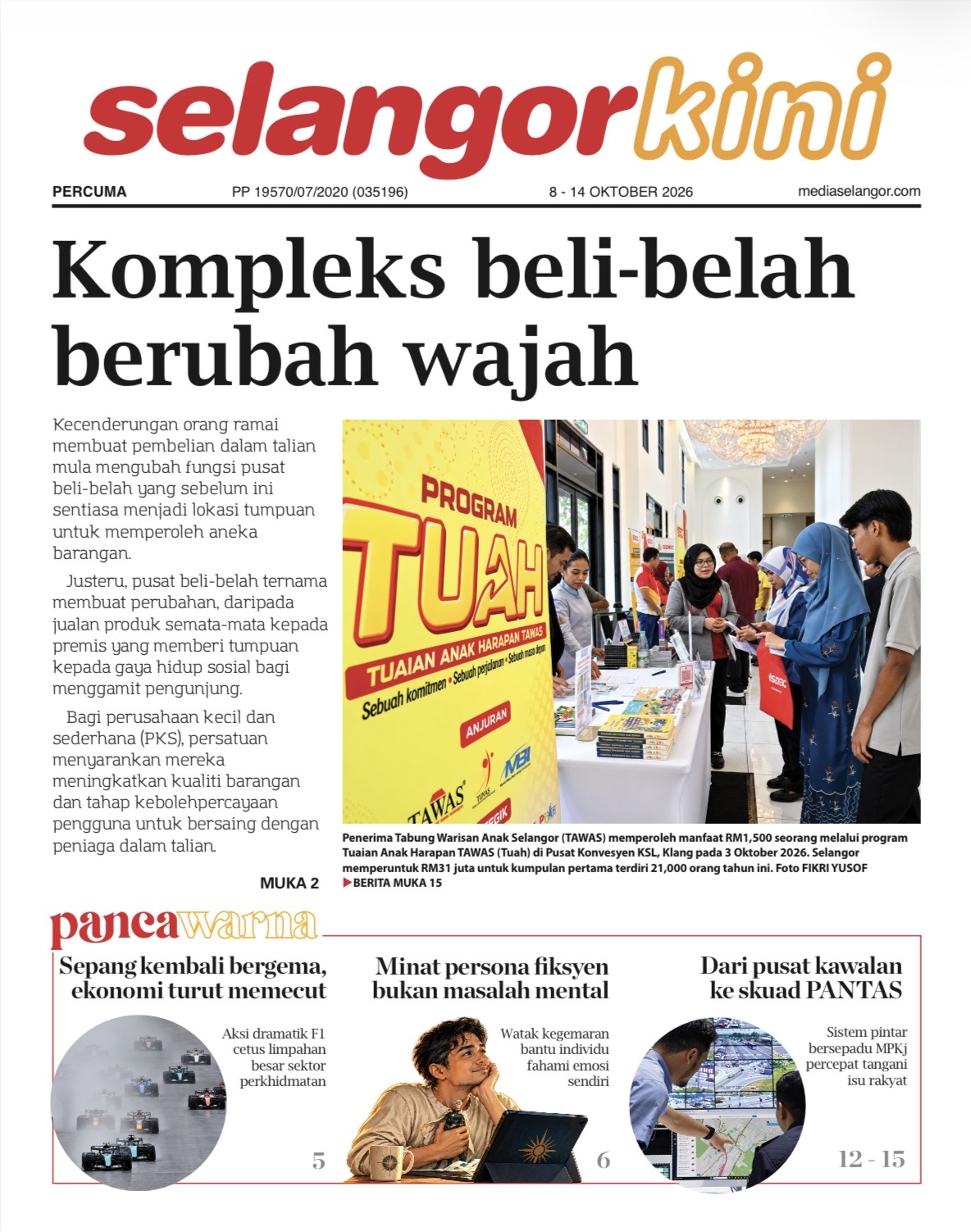 Selangorkini Edisi 8 - 14 Oktober 2026